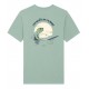 Men's Tee Shirt OCEAN PARK Les Dents De La Mare Green Aloe