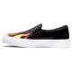 Chaussure DC Junior Manual Slip On Black Flames