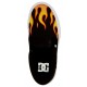 Chaussure DC Junior Manual Slip On Black Flames