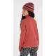 Polaire Junior Girl PROTEST Mutey Jr Rustic Rust