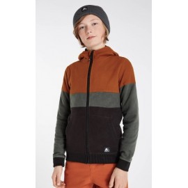 Polaire Junior Zip Garçon PROTEST Prtbob Jr Umberorange