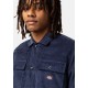 DICKIES Higginson Velvet Shirt Navy Blue