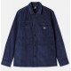 DICKIES Higginson Velvet Shirt Navy Blue