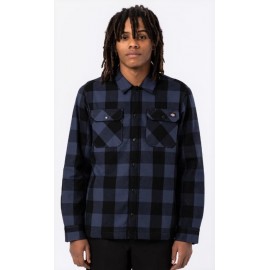 Dickies Sacramento Sherpa Lined Shirt Navy Blue