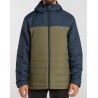 BILLABONG Men's Surf Check Puffer Down Jacket