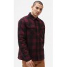 Chemise Doublée Sherpa Dickies Sacramento Maroon