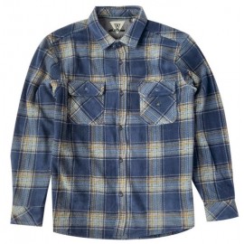 Chemise Polaire Junior VISSLA Eco Zy Polar Flanel Dark Denim