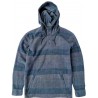 VISSLA Eco Zy Popover Harbor Blue Men's Fleece Sweatshirt