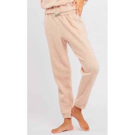 Pantalon de Jogging Femme Banana Moon Quick Creamy Dragée