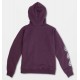 VOLCOM Iconic Stone Lined Junior Sherpa Lined Sweatshirt Mulberry