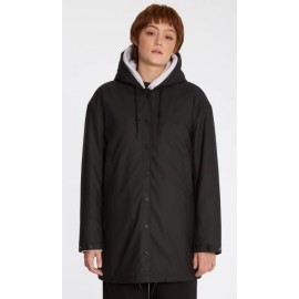 Women's Waterproof Coat VOLCOM Rain Dead Black