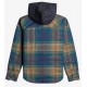 Billabong Coastline Real Tea Junior Sherpa Lined Hooded Shirt