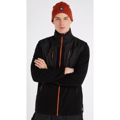 Men's Fleece Jacket PROTEST Prtvanern True Black