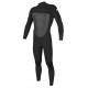 O'Neill Men Wetsuit Epic Chest Zip 5/4mm Black Black