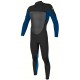 Combinaison O'Neill Junior Epic Front Zip 5/4mm Black Deepsea Baliblue