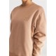 Sweat Femme RHYTHM Essential Crew mocha