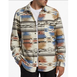 BILLABONG Men's Furnace Flannel Chino Fleece Shirt