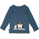 Junior Rooster Long Sleeve T-Shirt Penguin Blue