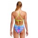 Junior 1 Piece Swimsuit FUNKITA Tie Me Tight Water Ripple