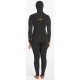 Billabong Synergy Women Wetsuit Hood Front Zip 5/4mm Wild Black