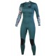 Combinaison Sooruz Femme Divine Front Zip 5/4/3mm Blue Duck