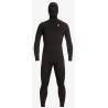 Billabong Absolute Chest Zip Hooded 5/4mm Wetsuit Black Hash