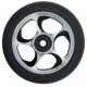 Set of 2 Prey Sense Wheels 120mm X 24 mm Black Raw