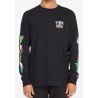 BILLABONG Long Sleeve Tee Shirt Pipeline Tube Black