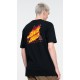 Tee Shirt SANTA CRUZ Flamed Not A Dot Black