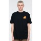 Tee Shirt SANTA CRUZ Flamed Not A Dot Black