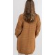 Gilet Femme RHYTHM Chunky Cardigan Caramel