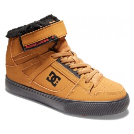 DC Junior Pure High-Top WNT EV Shoe Wheat Black