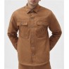 DICKIES Duck Canvas Shacket Jacket Camel