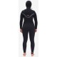 Billabong Women Furnace Comp Hood 5/4mm Midnight Trails Wetsuit