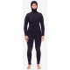 Billabong Women Furnace Comp Hood 5/4mm Midnight Trails Wetsuit