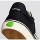Cariuma Vallely Skate Shoes Black Suede Cordura Ivory