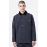 DICKIES Duck Canvas Sherpa Lined Coat Chore Navy
