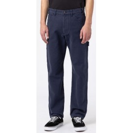 Dickies DC Carpenter Duck Canvas Stone Washed Navy Trousers