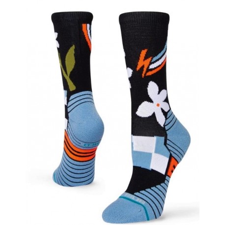 STANCE Brickyard Race Crew Socks Black