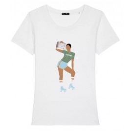 Women's Tee Shirt OCEAN PARK Joséphine White