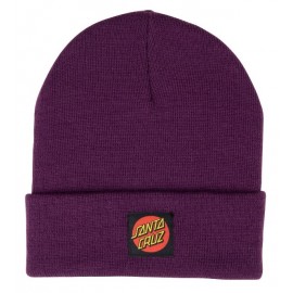 Santa Cruz Classic Label Beetroot Beanie