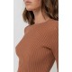 RHYTHM Classic Cinnamon Long Sleeve Top