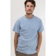 Tee Shirt RHYTHM Dobby Stripe Pocket Blue