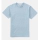 Tee Shirt RHYTHM Dobby Stripe Pocket Blue
