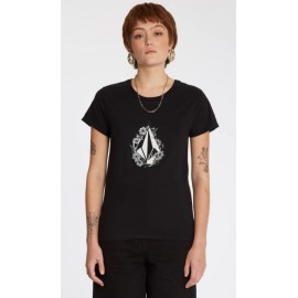 VOLCOM Women's Tee Shirt Radical Daze Black