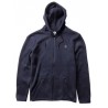 Fleece Sweatshirt VISSLA Shepen Zip Dark naval