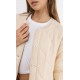 Women's Lightweight Jacket RHYTHM Dakota Quilted Cream