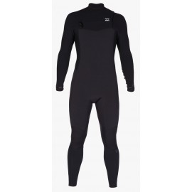 Billabong Wetsuit Men Revolution Chest Zip 5/4mm Black