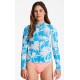 Billabong Women's Peeky 1/1mm Neoprene Jacket Blue Hawaii