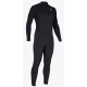 Billabong Wetsuit Men Revolution Chest Zip 4/3mm Black